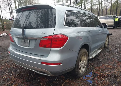 2014 Mercedes-Benz Gl 450 4Matic z USA, uszkodzony, nr VIN 4JGDF7CE7EA420593